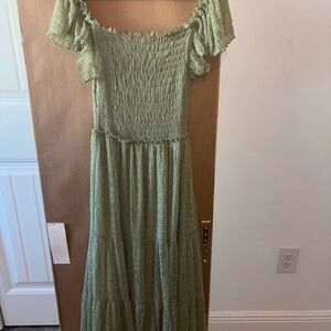Max Studio Green Maxi Dress